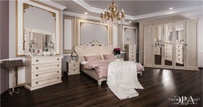 Спальня Афина 3-х ств. шкаф (Крем корень) в Игриме - igrim.ok-mebel.com | фото