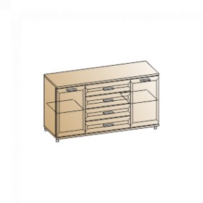 Спальня Мелисса композиция 7 (Акация Молдау) в Игриме - igrim.ok-mebel.com | фото 9