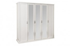 Спальня Мишель 5-ти ств (белый матовый/экокожа) в Игриме - igrim.ok-mebel.com | фото 2