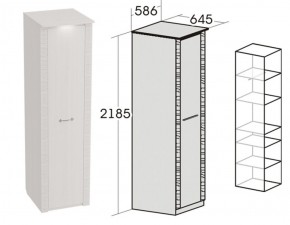 Спальный гарнитур Элана (модульная) Бодега белая в Игриме - igrim.ok-mebel.com | фото 9