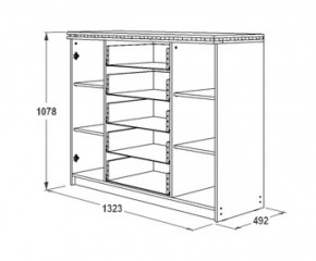 Спальный гарнитур Ольга-13 (модульный) в Игриме - igrim.ok-mebel.com | фото 17