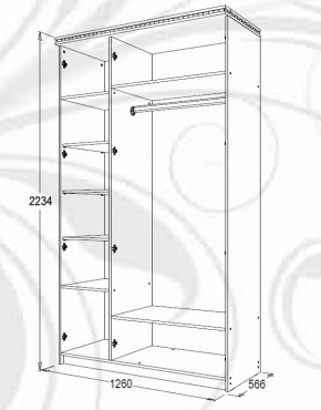 Спальный гарнитур Ольга-13 (модульный) в Игриме - igrim.ok-mebel.com | фото 31