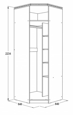 Спальный гарнитур Ольга-13 (модульный) в Игриме - igrim.ok-mebel.com | фото 34