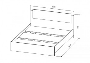 СОФИ Спальный гарнитур (модульный) в Игриме - igrim.ok-mebel.com | фото 15