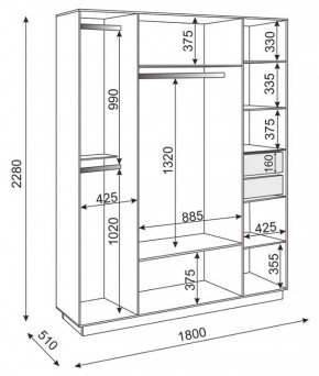 Спальный гарнитур Тиффани (БЕЛЫЙ ТЕКСТУРНЫЙ/БЕЛЫЙ) в Игриме - igrim.ok-mebel.com | фото 9