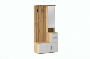 СТЕФАНИ-1 Прихожая (дуб крафт золотой/белый софт) в Игриме - igrim.ok-mebel.com | фото