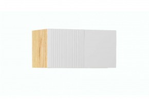 СТЕФАНИ-1.1 Антресоль (дуб крафт золотой/белый софт) в Игриме - igrim.ok-mebel.com | фото