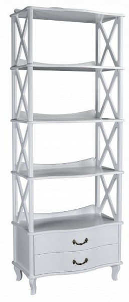 Стеллаж комбинированный Джульетта-4 Л в Игриме - igrim.ok-mebel.com | фото