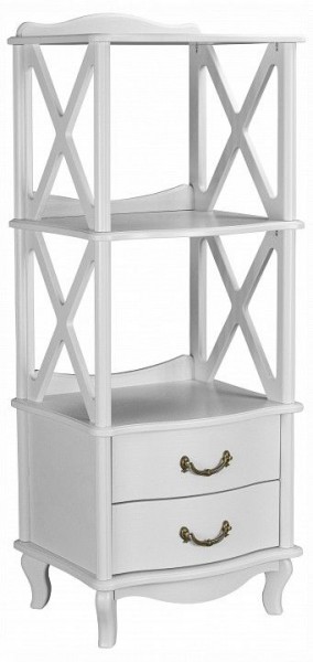 Стеллаж комбинированный Джульетта Л в Игриме - igrim.ok-mebel.com | фото