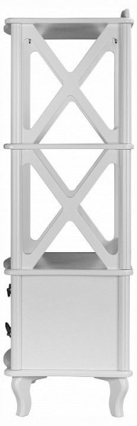 Стеллаж комбинированный Джульетта Л в Игриме - igrim.ok-mebel.com | фото 2