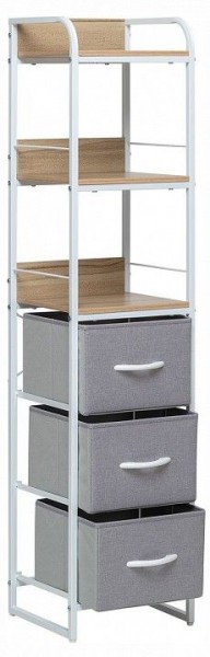 Стеллаж комбинированный Ноа в Игриме - igrim.ok-mebel.com | фото 4