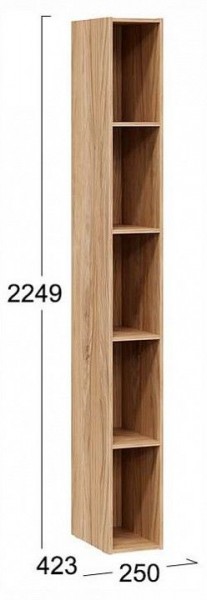 Стеллаж Стелла в Игриме - igrim.ok-mebel.com | фото 3