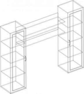 Стенка "Алексанрия" 2100 в Игриме - igrim.ok-mebel.com | фото 4