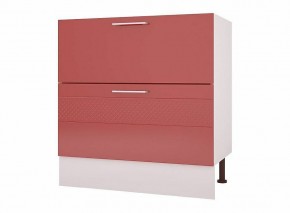 Стол 800/2 ящика (Ш*В*Г) 800*840*446 в Игриме - igrim.ok-mebel.com | фото