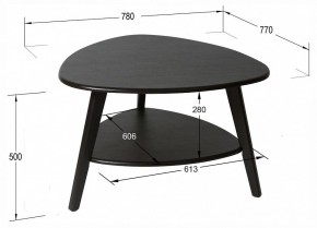 Стол журнальный Бруклин в Игриме - igrim.ok-mebel.com | фото 4