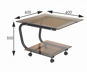 Стол журнальный Дуэт 9 в Игриме - igrim.ok-mebel.com | фото 2