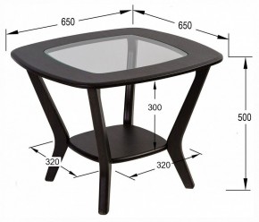 Стол журнальный Мельбурн в Игриме - igrim.ok-mebel.com | фото 4
