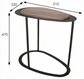 Стол журнальный МеталлАрт М024 в Игриме - igrim.ok-mebel.com | фото 6