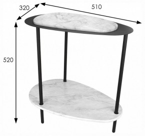 Стол журнальный МеталлАрт М036 в Игриме - igrim.ok-mebel.com | фото 10