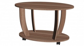 Стол Журнальный Овальный (шимо темный) в Игриме - igrim.ok-mebel.com | фото