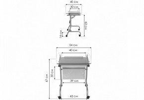 Стол компьютерный Riko в Игриме - igrim.ok-mebel.com | фото 7