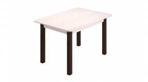 Стол ЛДСП (опоры черные) анкор светлый в Игриме - igrim.ok-mebel.com | фото