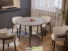 Стол обеденный - 12 Bergamo (круглый) в Игриме - igrim.ok-mebel.com | фото 4