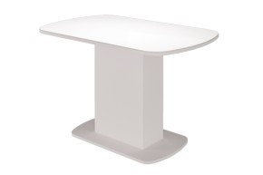 Стол обеденный Соренто (Белый глянец) в Игриме - igrim.ok-mebel.com | фото 2