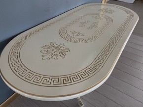 Стол овальный раскладной Милан (лапа-ножки) в Игриме - igrim.ok-mebel.com | фото 6