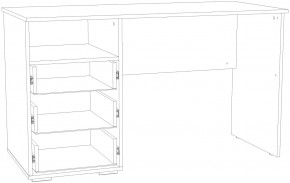 Стол письменный НМ 041.40 "Банни" (Бисквит) в Игриме - igrim.ok-mebel.com | фото 5