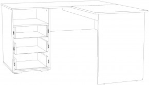 Стол письменный НМ 041.41 "Банни" (Бисквит) в Игриме - igrim.ok-mebel.com | фото 5