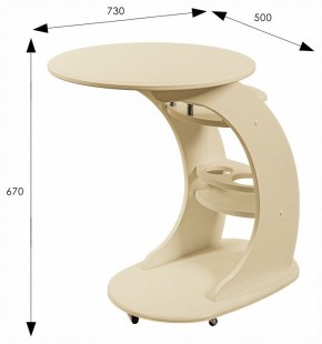 Стол придиванный Люкс Л в Игриме - igrim.ok-mebel.com | фото 5