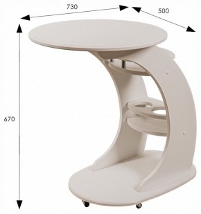 Стол придиванный Люкс Л в Игриме - igrim.ok-mebel.com | фото 12