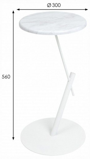 Стол придиванный МеталлАрт М015 в Игриме - igrim.ok-mebel.com | фото 8