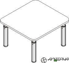 Стол регулируемый по высоте "Незнайка" (СДр-6.3-МДФ) в Игриме - igrim.ok-mebel.com | фото