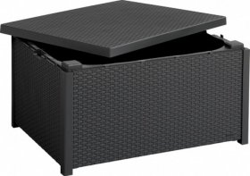 Стол-сундук Арика (Arica storage table) графит в Игриме - igrim.ok-mebel.com | фото 2