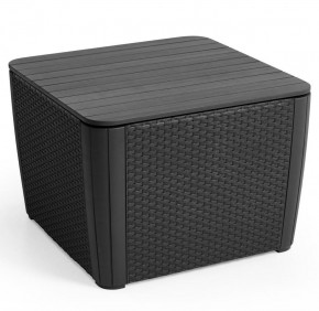 Стол-сундук Лузон Плюс (Luzon Plus Flat Wicker), графит в Игриме - igrim.ok-mebel.com | фото 3