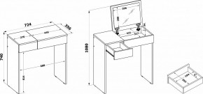 Стол туалетный СП-22 в Игриме - igrim.ok-mebel.com | фото 5