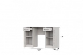 ГАММА 20 Стол туалетный + Зеркало (Серия №4) в Игриме - igrim.ok-mebel.com | фото 6