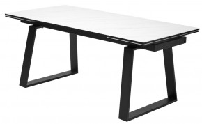 Стол VASTO 180 MARBLES KL-99 Белый мрамор матовый, итальянская керамика/ черный каркас, ®DISAUR в Игриме - igrim.ok-mebel.com | фото 4