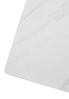 Стол VASTO 180 MARBLES KL-99 Белый мрамор матовый, итальянская керамика/ черный каркас, ®DISAUR в Игриме - igrim.ok-mebel.com | фото 7