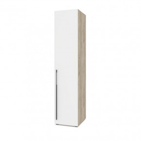 СТОУН С13 Шкаф-пенал (дуб серый/белый) в Игриме - igrim.ok-mebel.com | фото
