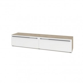 СТОУН С72 Тумба ТВ (серый дуб/белый) в Игриме - igrim.ok-mebel.com | фото