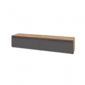 СТОУН С72 Тумба ТВ (золотой дуб/графит) в Игриме - igrim.ok-mebel.com | фото