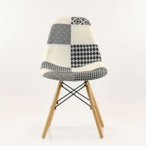 Стул Barneo N-12 Patchwork черно-белый в Игриме - igrim.ok-mebel.com | фото 4