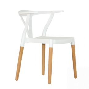 Стул Barneo N-218 Wishbone интерьерный кухонный белый в Игриме - igrim.ok-mebel.com | фото
