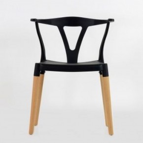 Стул Barneo N-218 Wishbone интерьерный кухонный черный в Игриме - igrim.ok-mebel.com | фото 3