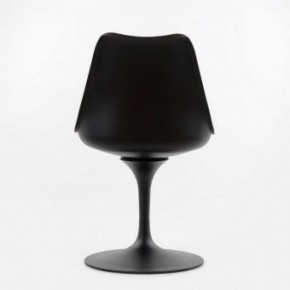 Стул Barneo N-8 Tulip style черный с красной подушкой в Игриме - igrim.ok-mebel.com | фото 3