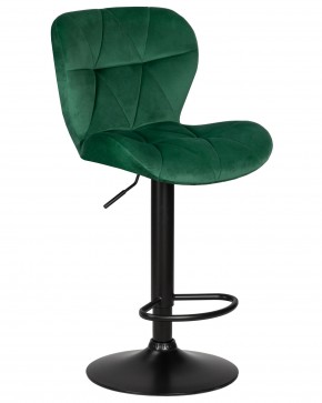 Стул барный DOBRIN BARNY BLACK, зеленый велюр (MJ9-88) в Игриме - igrim.ok-mebel.com | фото