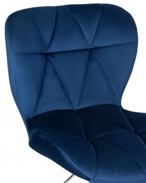 Стул барный DOBRIN BARNY, синий велюр (MJ9-117) в Игриме - igrim.ok-mebel.com | фото 7